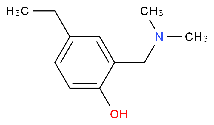 2-[(Dimethylamino)methyl]-4-ethylbenzenol_分子结构_CAS_55955-99-2)