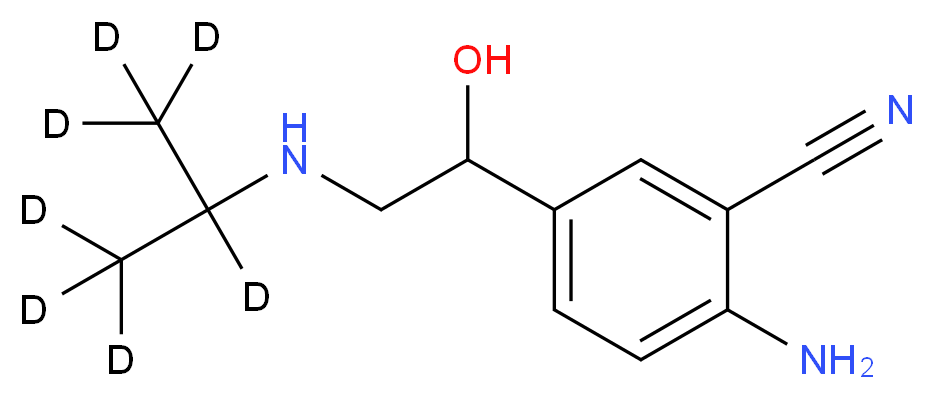 Cimaterol-d7_分子结构_CAS_1228182-44-2)