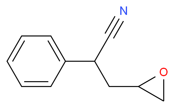 3-(oxiran-2-yl)-2-phenylpropanenitrile_分子结构_CAS_60788-53-6