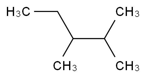 2,3-dimethylpentane_分子结构_CAS_565-59-3