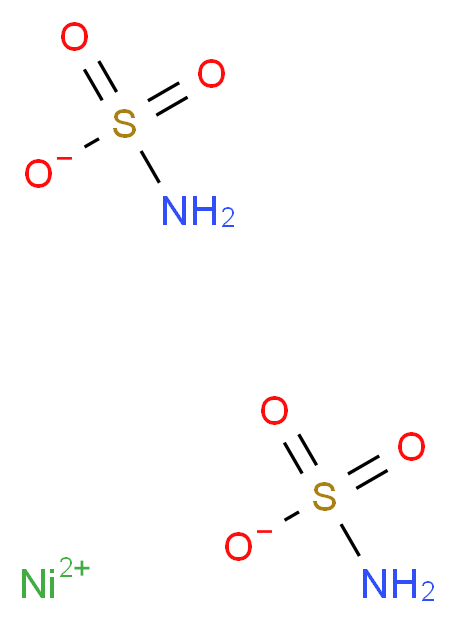 氨基磺酸镍(II)水合物_分子结构_CAS_13770-89-3)