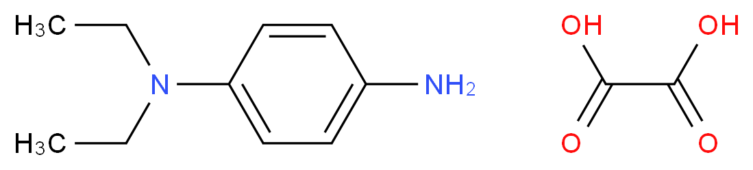 1-N,1-N-diethylbenzene-1,4-diamine; oxalic acid_分子结构_CAS_142439-89-2