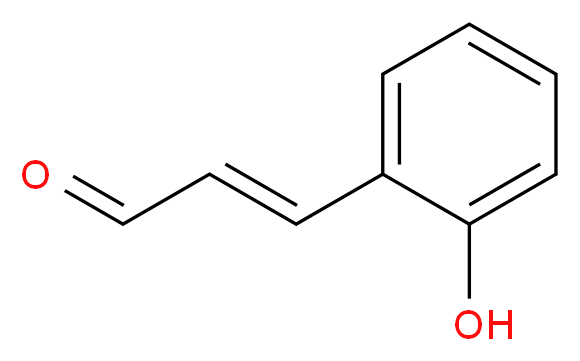 (2E)-3-(2-hydroxyphenyl)prop-2-enal_分子结构_CAS_60125-23-7