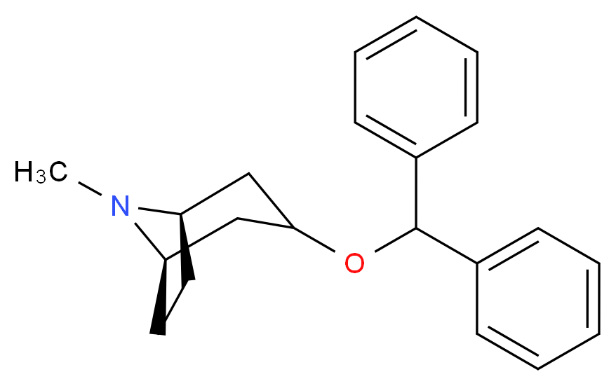 Benztropine_分子结构_CAS_86-13-5)