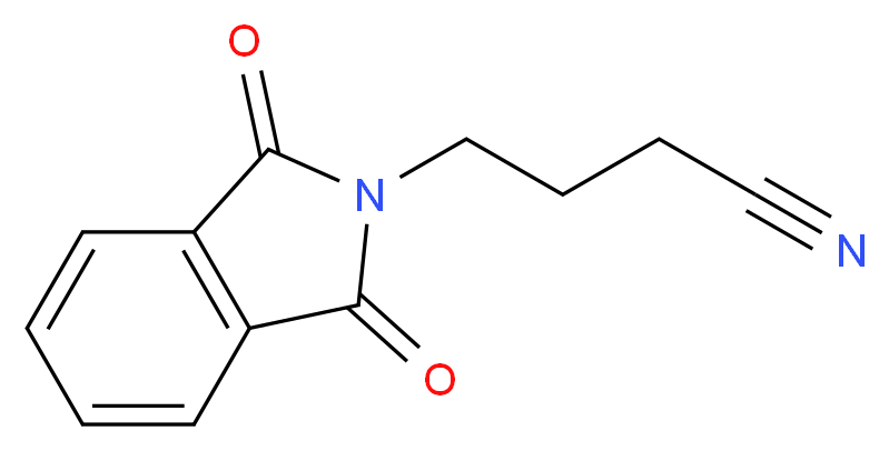 4-(1,3-Dioxo-1,3-dihydro-2H-isoindol-2-yl)butanenitrile_分子结构_CAS_)