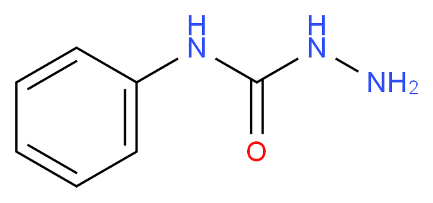 3-amino-1-phenylurea_分子结构_CAS_537-47-3