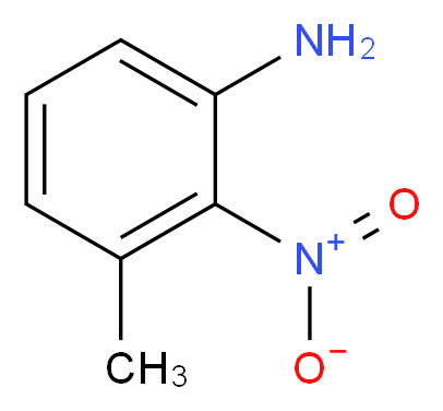 3-Methyl-2-nitroaniline_分子结构_CAS_601-87-6)