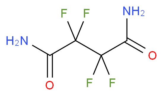 tetrafluorobutanediamide_分子结构_CAS_377-37-7