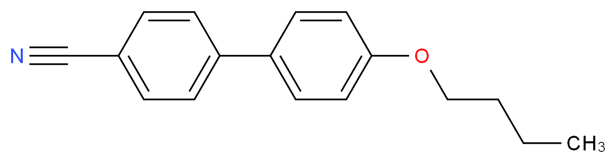 4-Butoxy-[1,1'-biphenyl]-4'-carbonitrile_分子结构_CAS_52709-87-2)