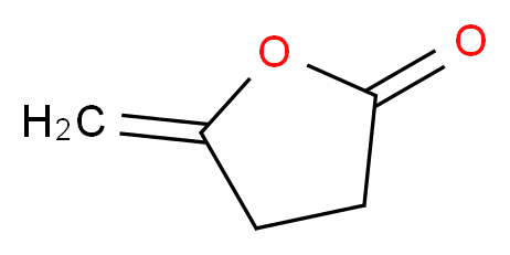 γ-亚甲基-γ-丁内酯_分子结构_CAS_10008-73-8)