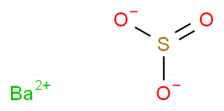 BARIUM SULFITE_分子结构_CAS_7787-39-5)