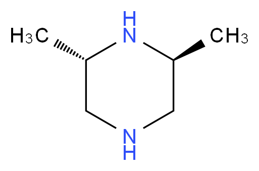 (2S,6S)-2,6-DIMETHYLPIPERAZINE_分子结构_CAS_402832-69-3)