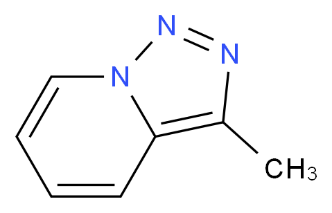 3-Methyl[1,2,3]triazolo[1,5-a]pyridine_分子结构_CAS_54856-82-5)