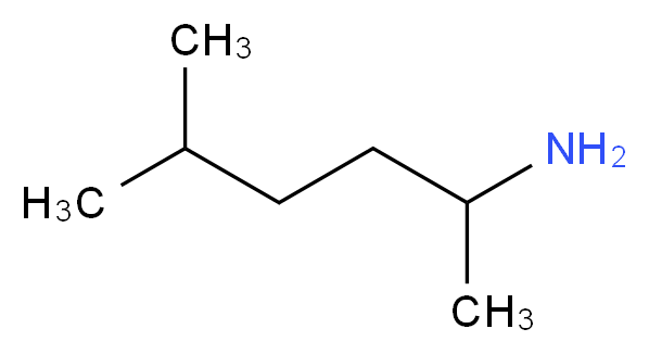 2-氨基-5-甲基己烷_分子结构_CAS_28292-43-5)