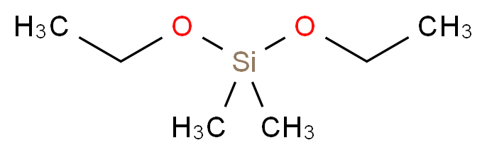 Bis(ethoxy)dimethylsilane_分子结构_CAS_78-62-6)