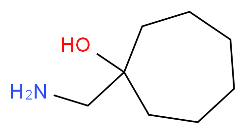 1-(aminomethyl)cycloheptan-1-ol_分子结构_CAS_)