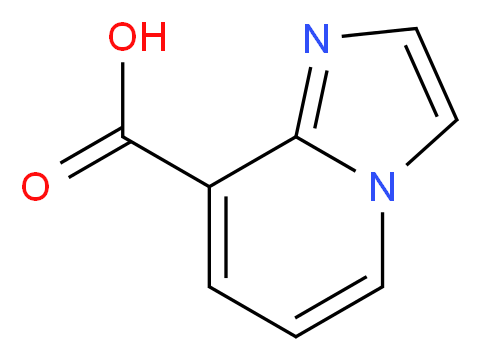 Imidazo[1,2-a]pyridine-8-carboxylic acid_分子结构_CAS_133427-08-4)