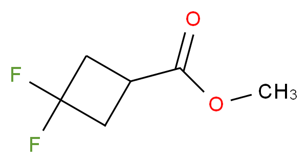 Methyl 3,3-difluoro-cyclobutanecarboxylate_分子结构_CAS_1234616-13-7)