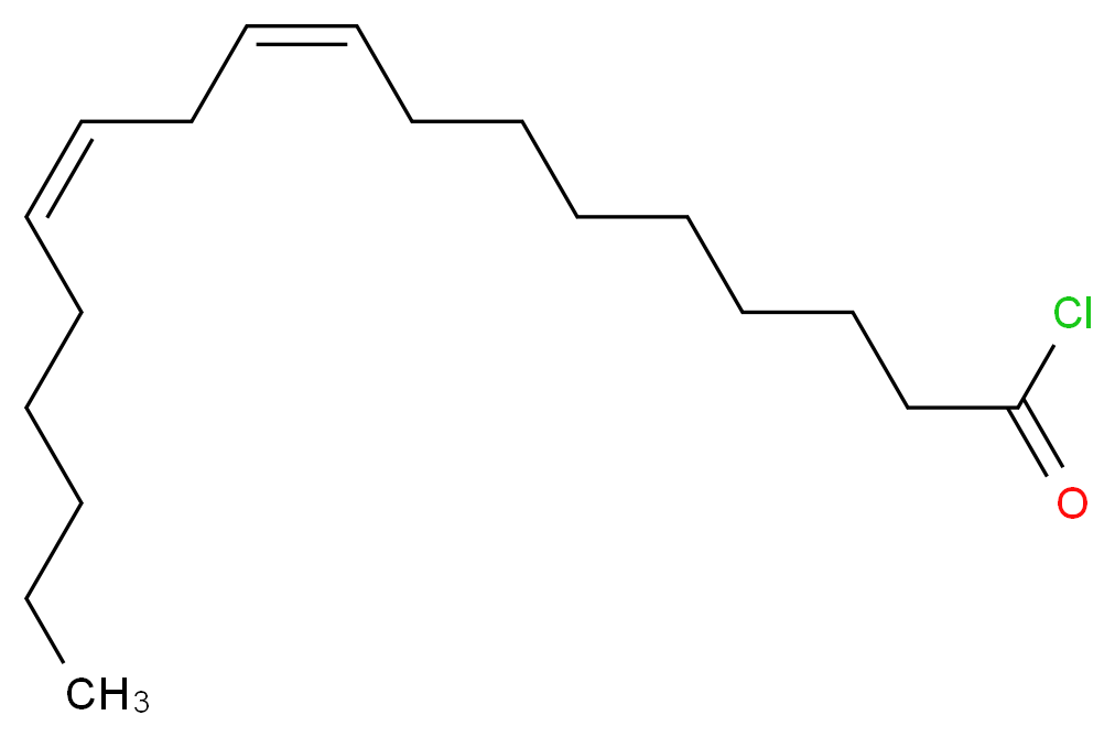 亚麻酰氯_分子结构_CAS_7459-33-8)