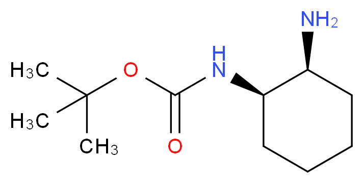 tert-butyl N-[(1R,2S)-2-aminocyclohexyl]carbamate >98%ee_分子结构_CAS_364385-54-6)