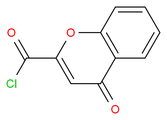 4-oxo-4H-chromene-2-carbonyl chloride_分子结构_CAS_5112-47-0