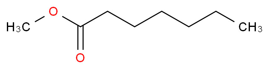 METHYL HEPTANOATE_分子结构_CAS_106-73-0)