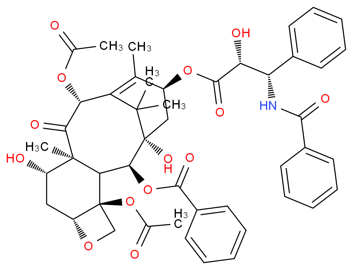 Paclitaxel(Taxol)_分子结构_CAS_33069-62-4)