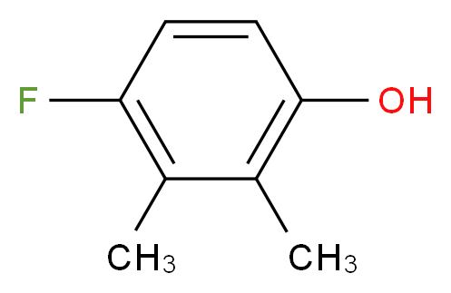 2,3-Dimethyl-4-fluorophenol_分子结构_CAS_)