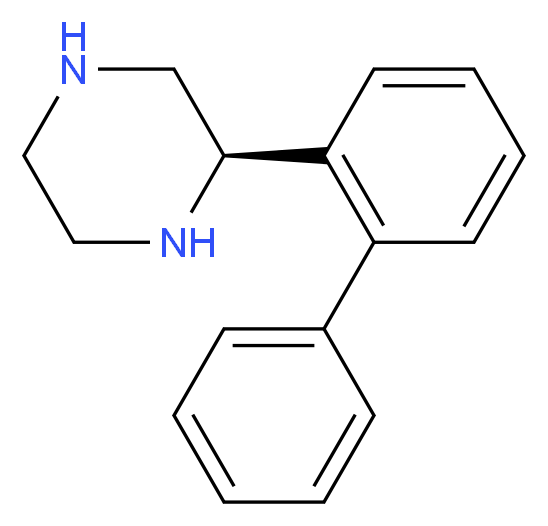 (R)-2-BIPHENYL-2-YL-PIPERAZINE_分子结构_CAS_)