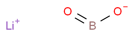 lithium(1+) ion oxoborinate_分子结构_CAS_13453-69-5