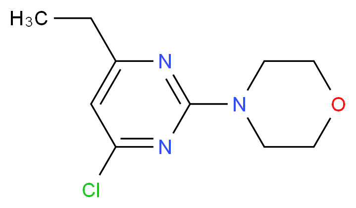 4-(4-Chloro-6-ethylpyrimidin-2-yl)morpholine_分子结构_CAS_901586-60-5)