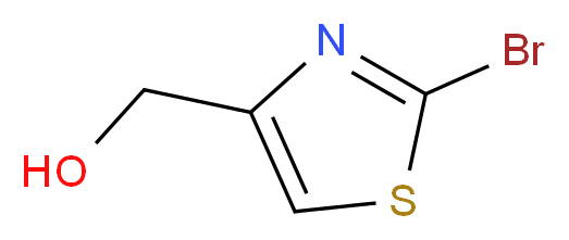 2-Bromo-4-hydroxymethylthiazole_分子结构_CAS_5198-86-7)