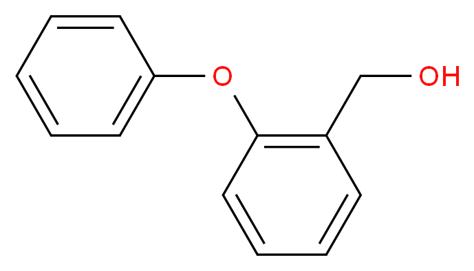 (2-Phenoxyphenyl)methanol_分子结构_CAS_13807-84-6)