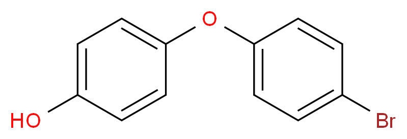 4-(4-bromophenoxy)phenol_分子结构_CAS_13320-48-4