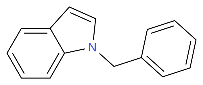 1-BENZYLINDOLE_分子结构_CAS_3377-71-7)