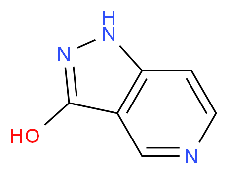 1H-Pyrazolo[4,3-c]pyridin-3-ol_分子结构_CAS_3268-73-3)