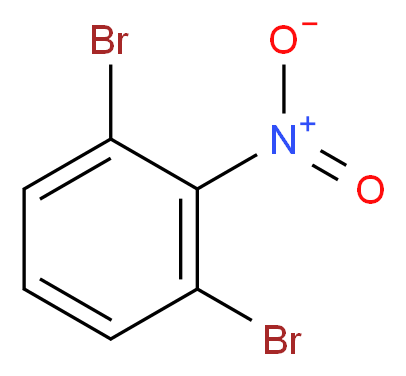 1,3-dibromo-2-nitrobenzene_分子结构_CAS_13402-32-9