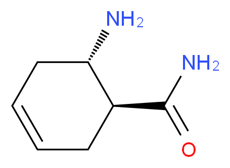 TRANS-6-AMINO-CYCLOHEX-3-ENECARBOXYLIC ACID AMIDE_分子结构_CAS_727411-24-7)