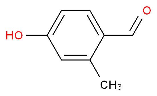 4-hydroxy-2-methylbenzaldehyde_分子结构_CAS_41438-18-0