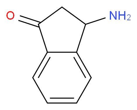 3-AMINO-1-INDANONE_分子结构_CAS_117291-44-8)