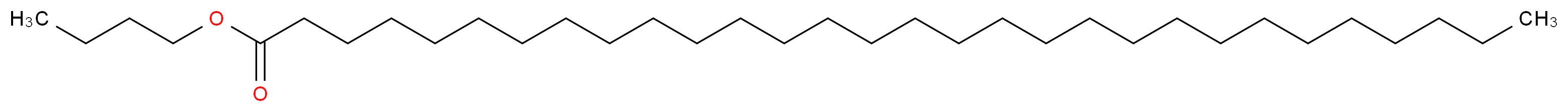 Butyl Triacontanoate_分子结构_CAS_105025-97-6)