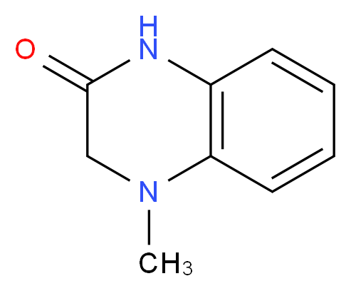 4-Methyl-3,4-dihydroquinoxalin-2(1H)-one_分子结构_CAS_67074-63-9)