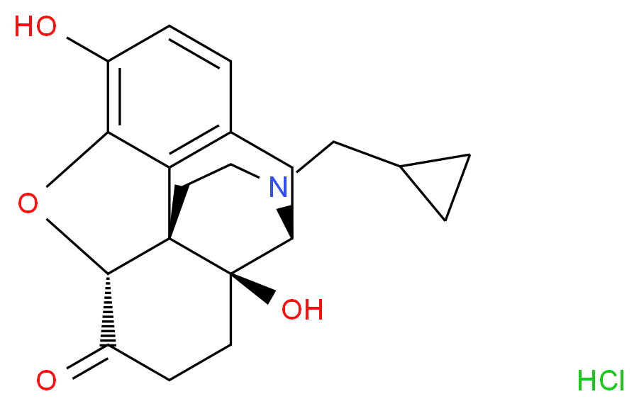 Naltrexone HCl_分子结构_CAS_16676-29-2)