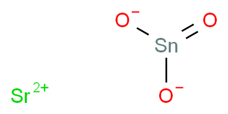 锡(IV) 酸锶_分子结构_CAS_12143-34-9)