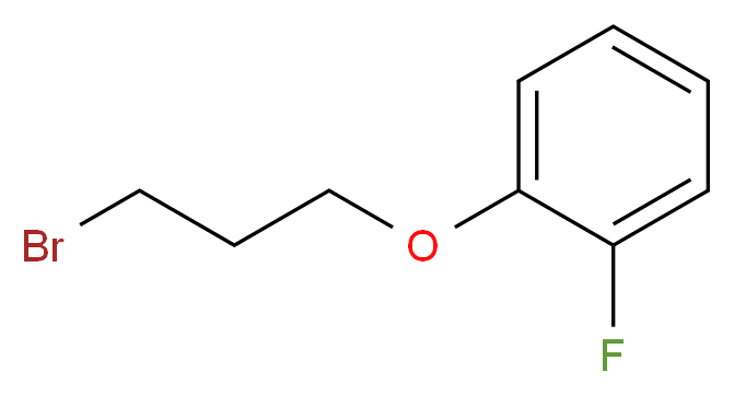 1-(3-Bromopropoxy)-2-fluorobenzene_分子结构_CAS_)
