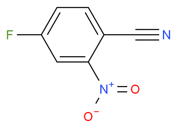 4-fluoro-2-nitrobenzonitrile_分子结构_CAS_80517-21-1