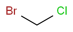溴氯甲烷_分子结构_CAS_74-97-5)