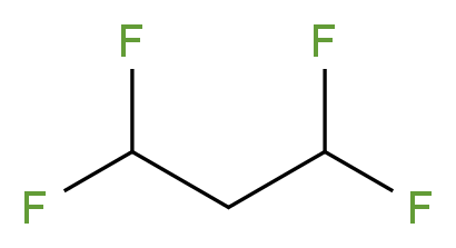 1,1,3,3-Tetrafluoropropane (HFC-254fa) 97%_分子结构_CAS_66794-30-7)