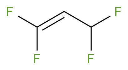 1,1,3,3-tetrafluoroprop-1-ene_分子结构_CAS_4556-24-5