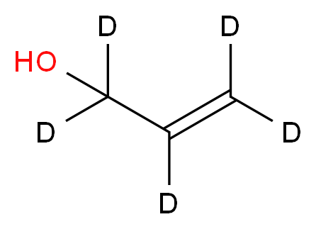 烯丙醇-d5_分子结构_CAS_102910-30-5)